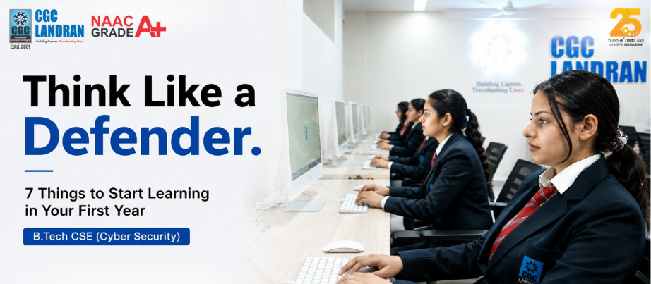 B.Tech CSE (Cyber Security): 7 Things to Start Learning in Your First Year