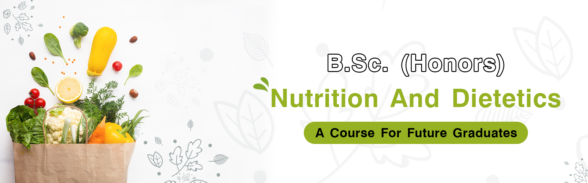 B.Sc. (Honors) Nutrition And Dietetics: A Course For Future Graduates 