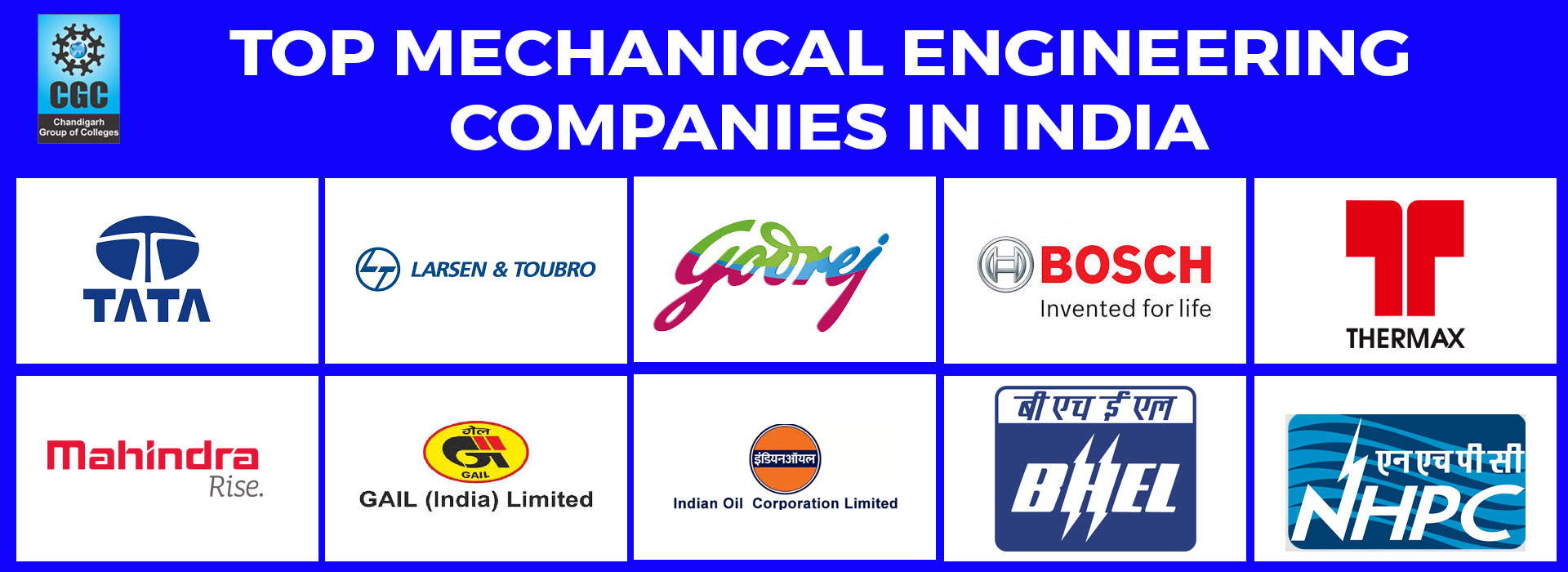 TOP MECHANICAL ENGINEERING COMPANIES IN INDIA 
