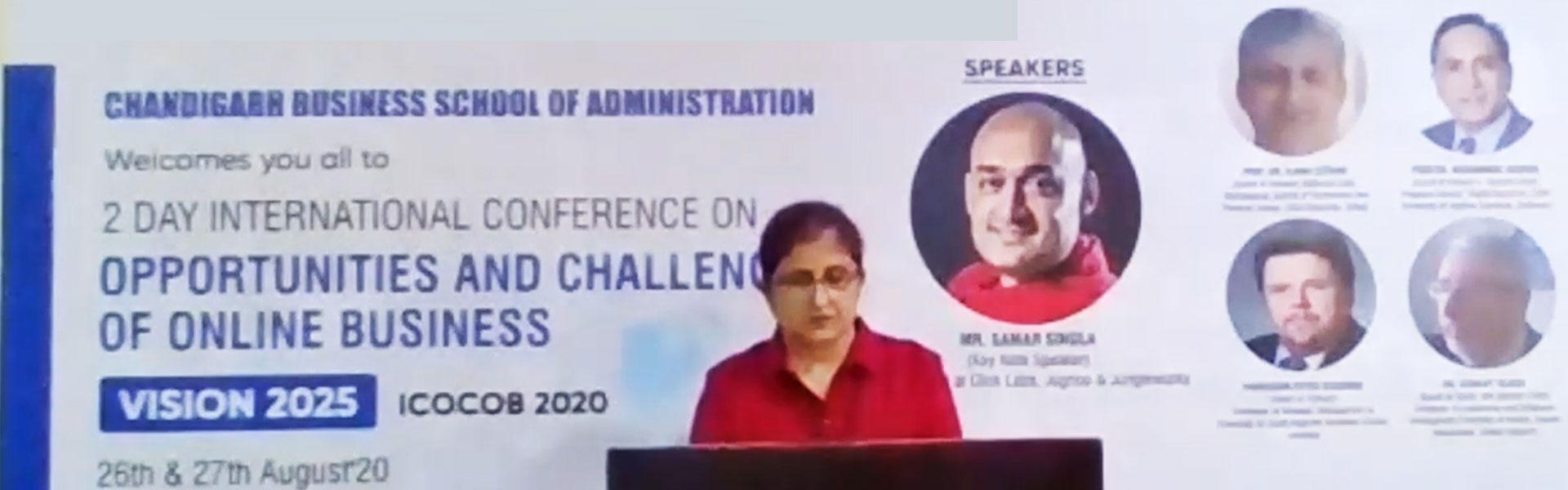 Two-day International Conference on Opportunities and Challenges of Online Business – Vision 2025 