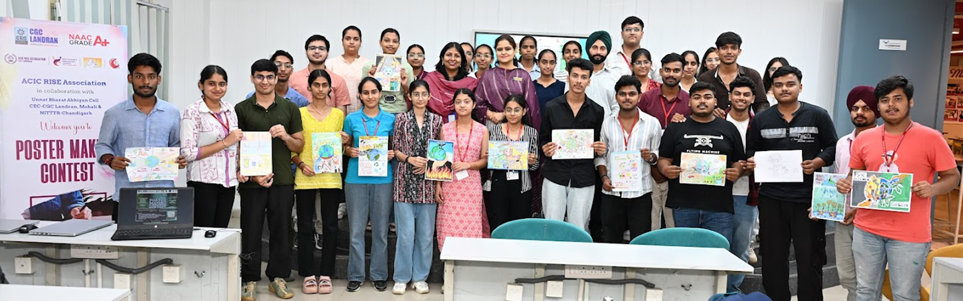 Poster Making Contest on the theme Clean Environment Solutions 