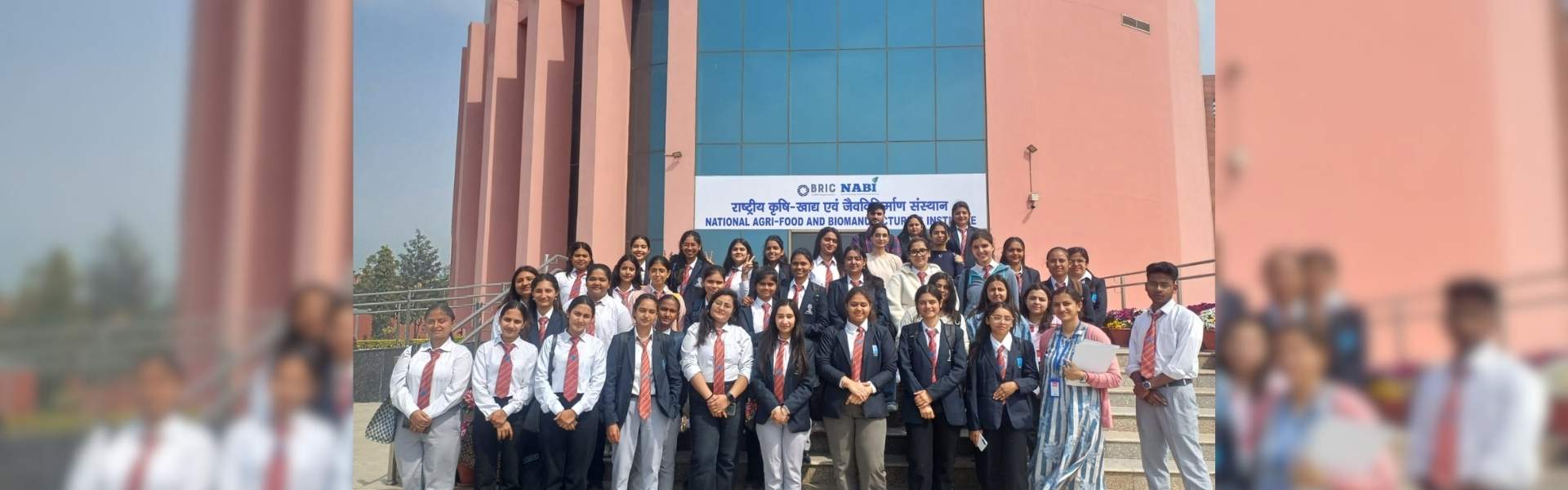 Visit to National Agri-Food Biotechnology Institute, Mohali for Entrepreneurship Awareness Program