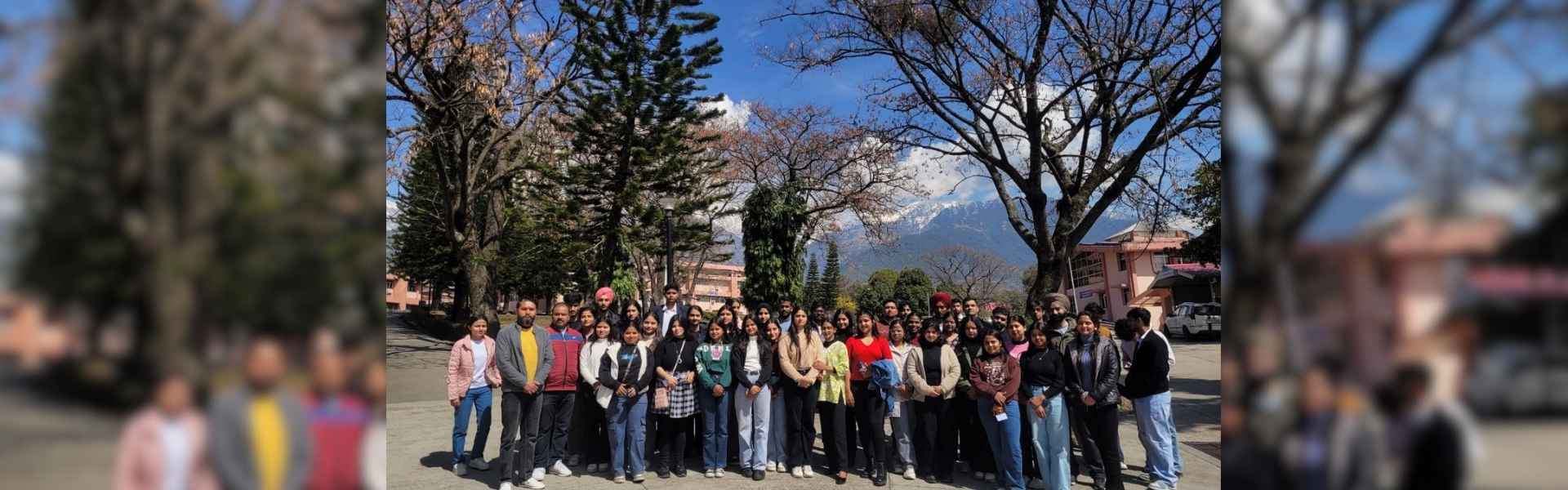 Educational visit to IHBT Palampur by Department of  Biotechnology