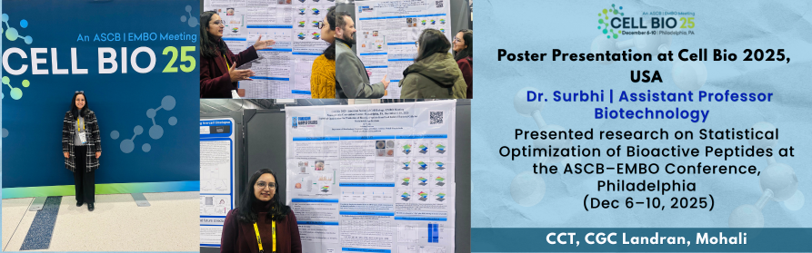 Faculty Research Spotlight: Poster Presentation at International Conference Cell Bio 2025, USA