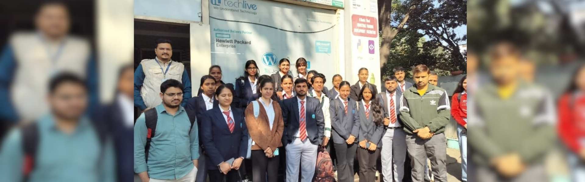 Department of Computer Applications Industrial Visit to “TechLive Solutions”  On  Date: 24th January, 2025