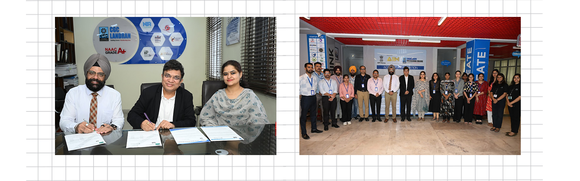 Signed an MoU with VIT Engineering Pvt. Ltd. 