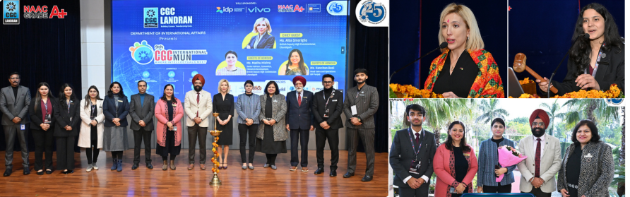 The 9th International MUN, 2026, kicks off at CGC Landran