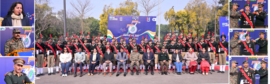 CGC Landran proudly celebrated the 77th Republic Day