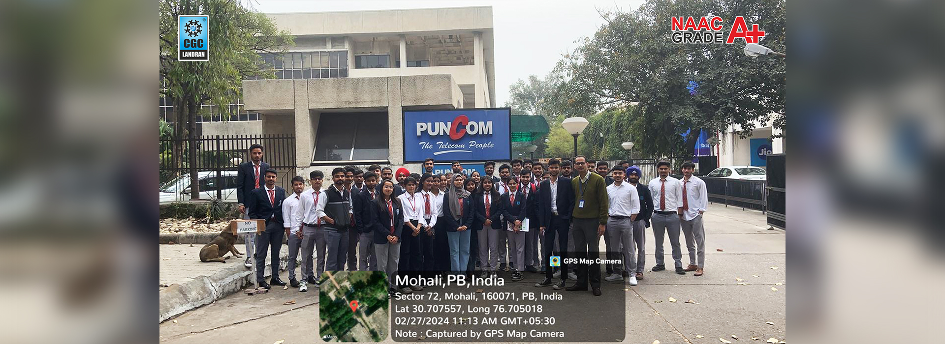 ECE Department Visits PUNCOM: A Glimpse into Telecom Technology and Career Paths 