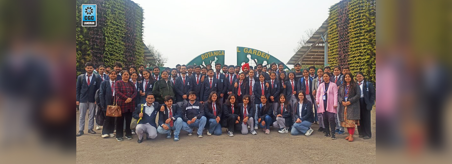 Chandigarh College of Pharmacy B. Pharm Students Immerse in Practical Learning at Botanical Garden Visit 