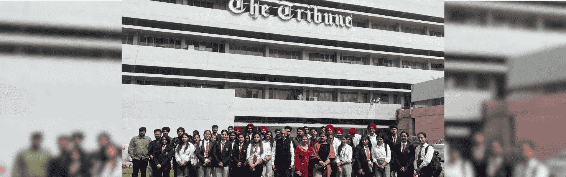 DEPARTMENT OF COMMERCE  ORGANIZED INDUSTRIAL VISIT TO - THE TRIBUNE