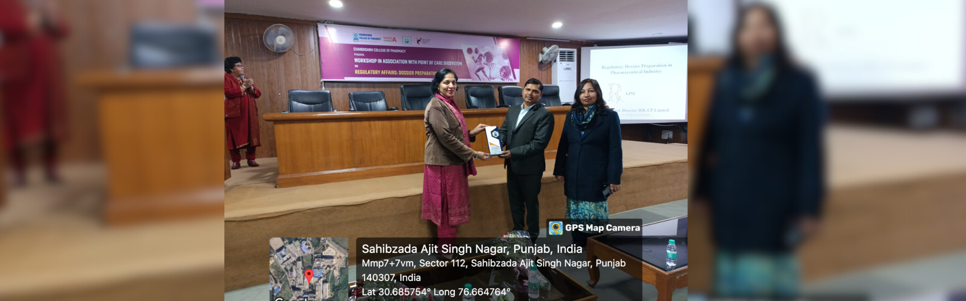 Two days workshop on Regulatory Affairs: Dossier Preparation On 27-28th January 2025 Organized by Chandigarh College of Pharmacy, Landran