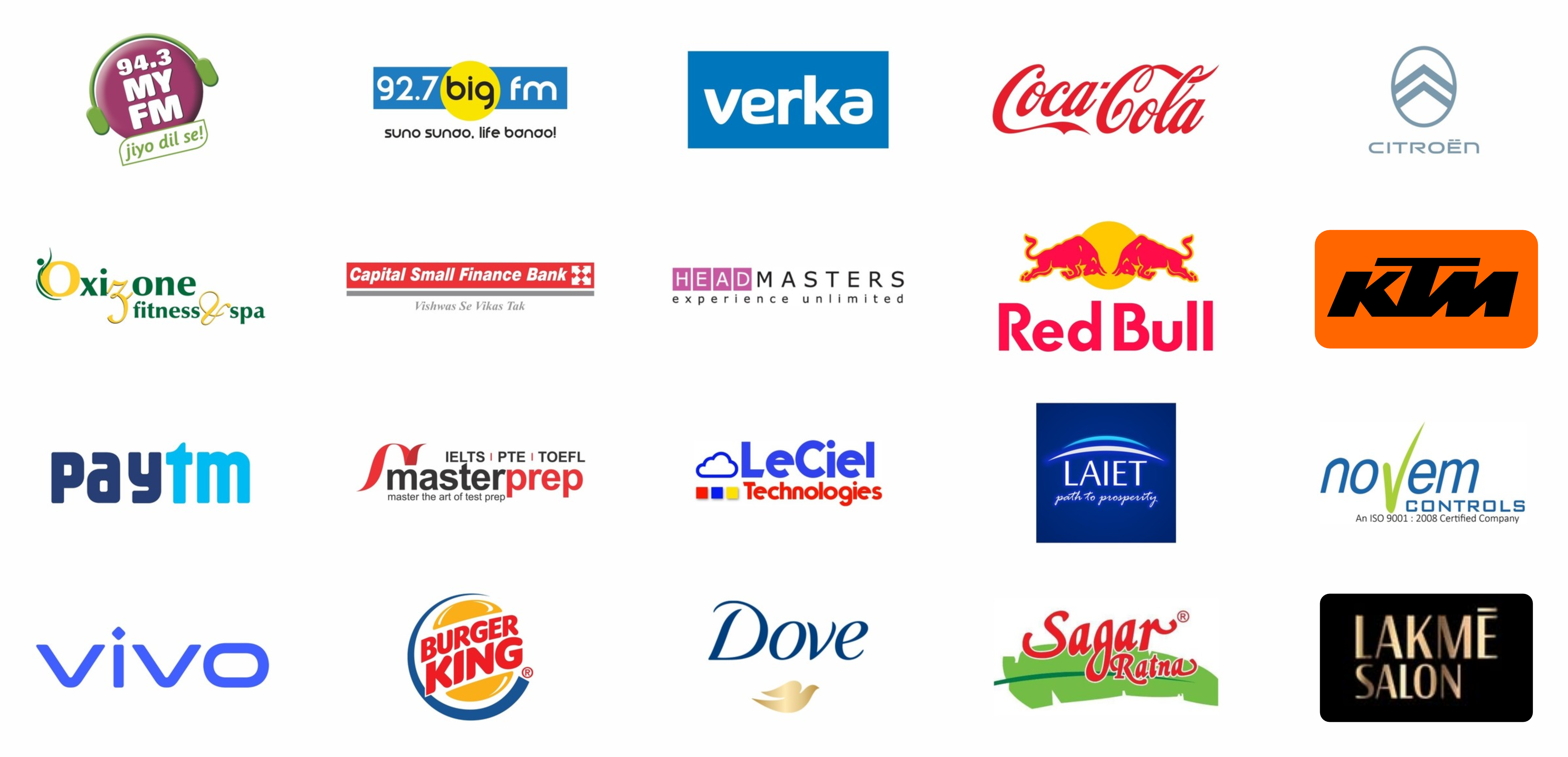Previous sponsors and partner brands of Pariwartan