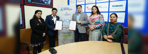 Biotech Dept. inks MoU with Dr. Alka's for Academic Excellence and Industry Engagement in Mohali