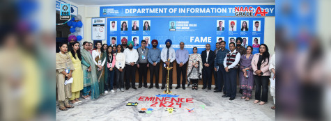 Chandigarh Engineering College, Landran Hosts 'Eminence 2K24' for Students' Talent Showcase