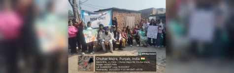 Awareness activity under the TB Mukt Bharat Abhiyan