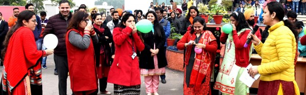 A Flamboyant Lohri Celebration at CGC Landran!