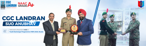 CGC Landran NCC Cadet SUO Anubhav…