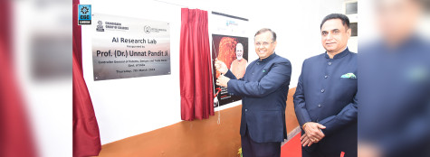 Government of India's Controller General of Patents, Copyright, and Trademarks, Dr. Unnat Pandit, Engages with Innovation at Chandigarh Group of Colleges